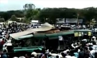 அரசு பஸ் மீது லாரி மோதல்... 6 பேர் பலி... சேலத்தில் சோகம்...